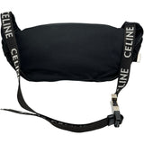 セリーヌ CELINE トレッキング ベルトバッグ ブラック キャンバス レディース ボディバッグ