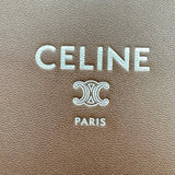 セリーヌ CELINE シャープポーチ ブラウン ラムスキン レディース ショルダーバッグ
