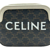 セリーヌ CELINE トリヨンフカメラバッグ 191522 ブラウン/アイボリー PVC レディース ショルダーバッグ