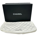 シャネル CHANEL マトラッセ25 A01112 ホワイト ゴールド金具 キャビアスキン レディース ショルダーバッグ