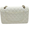 シャネル CHANEL マトラッセ25 A01112 ホワイト ゴールド金具 キャビアスキン レディース ショルダーバッグ