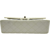 シャネル CHANEL マトラッセ25 A01112 ホワイト ゴールド金具 キャビアスキン レディース ショルダーバッグ