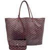 ゴヤール GOYARD サンルイGM レッド ゴヤールディンキャンバス レディース トートバッグ