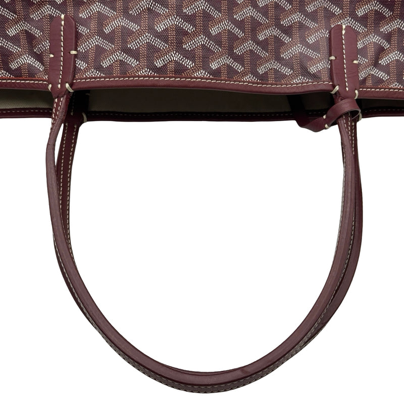 GOYARD ゴヤールディンキャンパスバッグ　ゴヤール ゴヤール GOYARD サンルイGM レッド ゴヤールディンキャンバス
