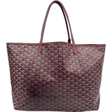 ゴヤール GOYARD サンルイGM レッド ゴヤールディンキャンバス レディース トートバッグ