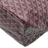 ゴヤール GOYARD サンルイGM レッド ゴヤールディンキャンバス レディース トートバッグ