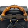 グッチ GUCCI バンブーバックパック 702101 ブラック レザー レディース リュック・デイパック