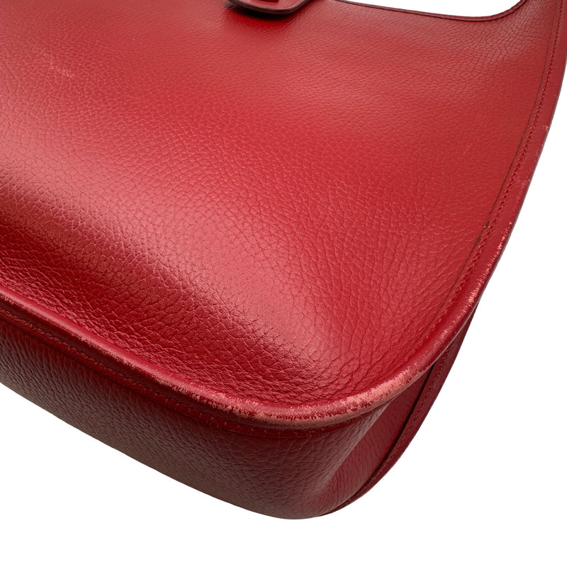 エルメス HERMES エヴリン1 GM □R刻印 ルージュヴィフ ゴールド金具