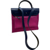 エルメス HERMES エールバッグジップPM C刻印 マグノリア/ブルーサフィール シルバー金具 トワルハンター レディース ショルダーバッグ