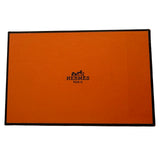 エルメス HERMES カルヴィヴェルソ K刻印 グリミスティ/ブラック シルバー金具 シェーブル ユニセックス カードケース