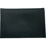 エルメス HERMES カルヴィヴェルソ K刻印 グリミスティ/ブラック シルバー金具 シェーブル ユニセックス カードケース