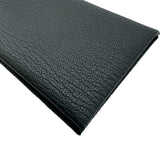 エルメス HERMES カルヴィヴェルソ K刻印 グリミスティ/ブラック シルバー金具 シェーブル ユニセックス カードケース