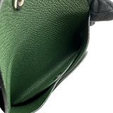 エルメス HERMES カルヴィデュオ ヴェルソ U刻印 ブルーサフィール/ヴェールアングレ シルバー金具 エプソン レディース コインケース