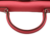 エルメス HERMES ケリー28 内縫い □Q刻印 ローズリップスティック シルバー金具 トゴ レディース ショルダーバッグ