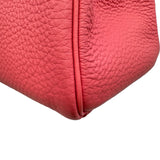 エルメス HERMES ケリー28 内縫い □Q刻印 ローズリップスティック シルバー金具 トゴ レディース ショルダーバッグ
