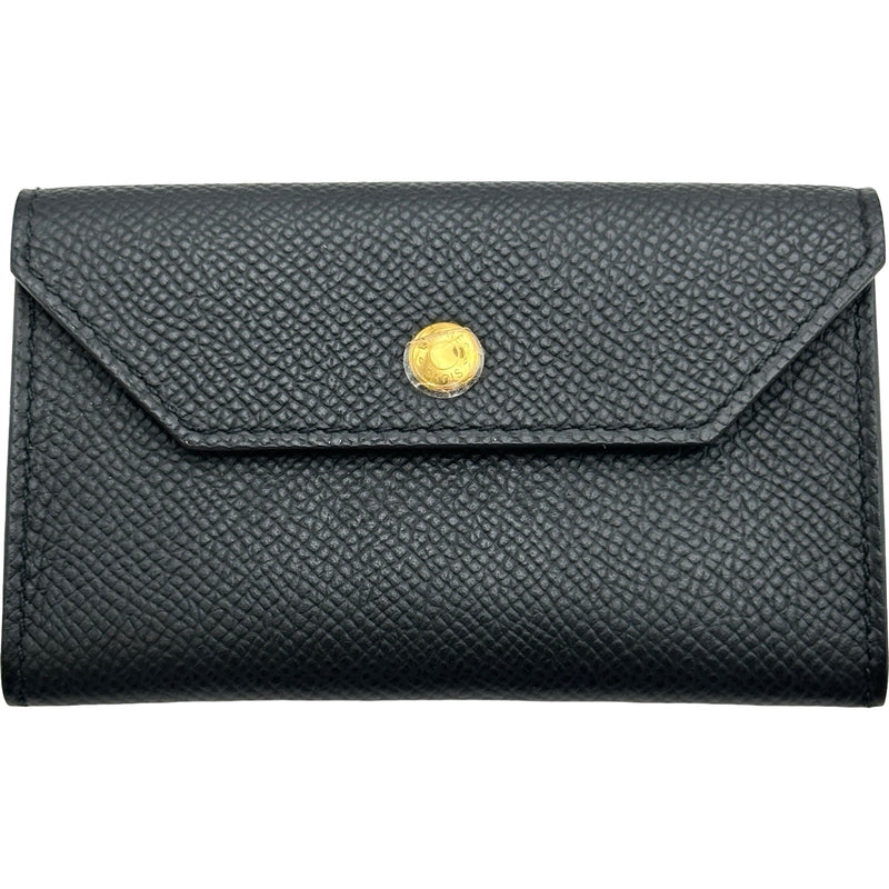 エルメス HERMES ケリーポケットベルト W刻印 ブラック ゴールド金具