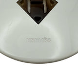 エルメス HERMES Hロゴペンダント ホワイト バッファローホーン アクセサリー
