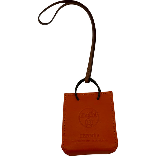 エルメス HERMES サック・オランジュチャーム Y刻印 フー/ゴールド