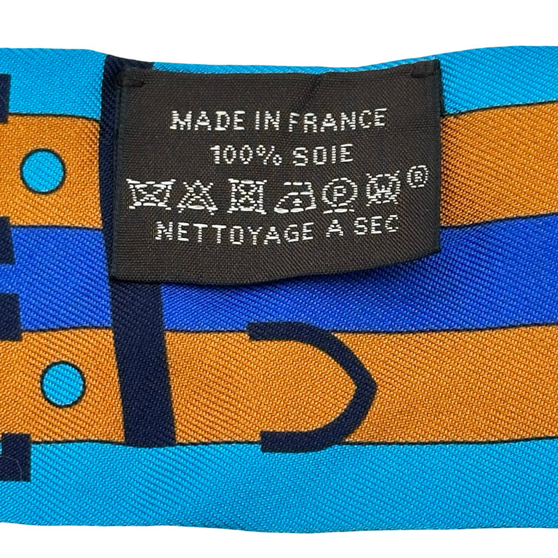 エルメス HERMES ツイリー ROCABAR マルチカラー シルク レディース