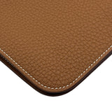 エルメス HERMES ドゴンGM W刻印 ゴールド シルバー金具 トゴ レディース 長財布