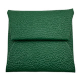 エルメス HERMES バスティア ヴェルソ W刻印 ヴェールフィズ/ヴェールモワイヤン シルバー金具 シェーブル レディース コインケース