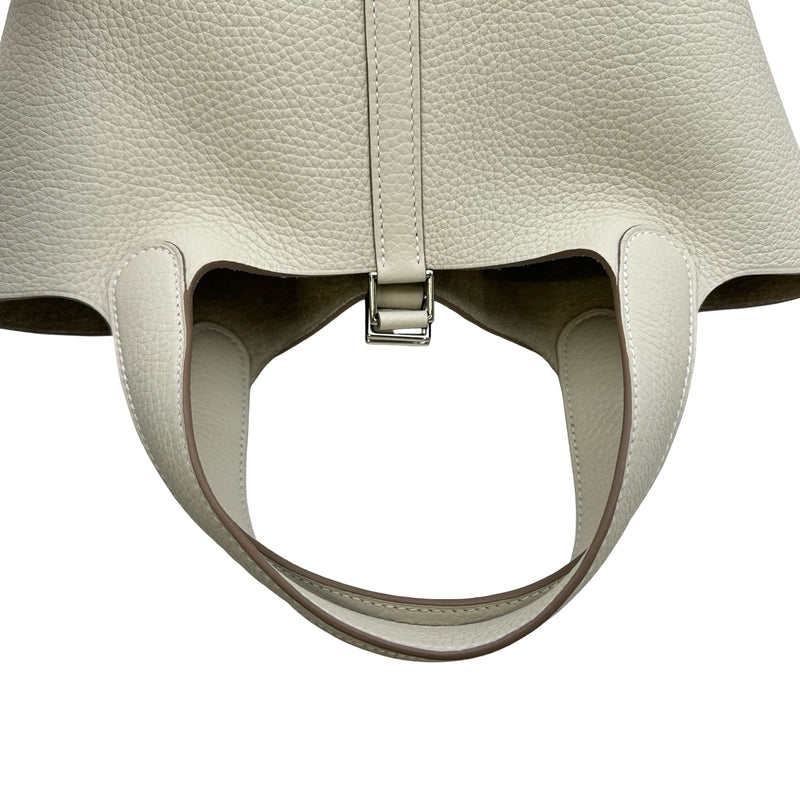 エルメス HERMES ピコタンロックPM G刻印 クレ シルバー金具 トリヨン