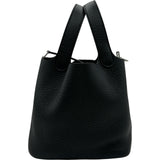 エルメス HERMES ピコタンロックPM G刻印 ブラック シルバー金具 トリヨン レディース ハンドバッグ