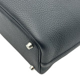 エルメス HERMES ピコタンロックPM K刻印 ブラック シルバー金具 トリヨン レディース ハンドバッグ