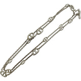 エルメス HERMES ファランドール120 ネックレス シルバー Ag925 ジュエリー