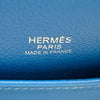 エルメス HERMES フラッシュセーラー D刻印 ブルーイドラ シルバー金具 エバーカラー レディース ショルダーバッグ