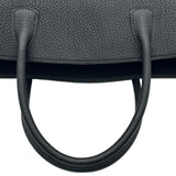 エルメス HERMES ホワイトバスGM ▢B刻印 ブラック フィヨルド メンズ トートバッグ