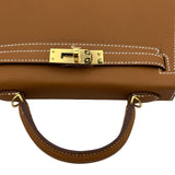 エルメス HERMES ミニケリー2 G刻印 ゴールド ゴールド金具 エプソン レディース ハンドバッグ