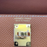 エルメス HERMES ミニケリー2 G刻印 ゴールド ゴールド金具 エプソン レディース ハンドバッグ