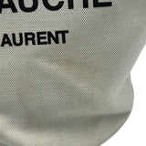 サンローラン SAINT LAURENT リヴゴーシュバケットショルダー 669299 アイボリー キャンバス レディース ショルダーバッグ