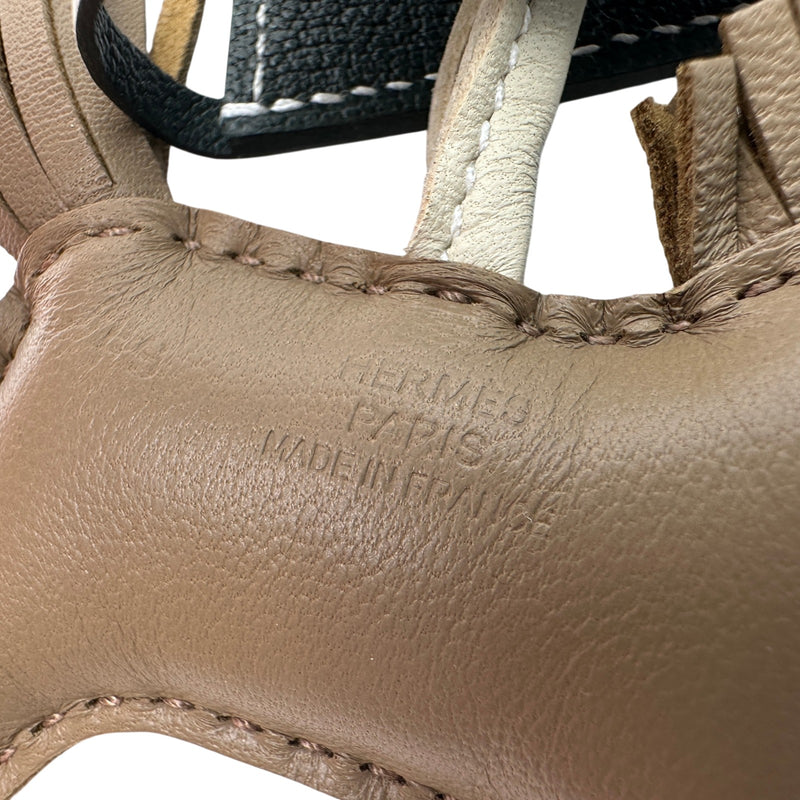 エルメス HERMES ロデオロベオクールPM K刻 ベージュマルファ/ヴェール