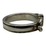 エルメス HERMES サンチュール リング #55 シルバー Ag925 アクセサリー