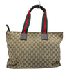 グッチ GUCCI GGキャンバストートバッグ ブラウン GGキャンバス レディース トートバッグ