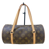 ルイ・ヴィトン LOUIS VUITTON パピヨン26 M51386 ブラウン モノグラム/レザー レディース ハンドバッグ