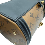 ルイ・ヴィトン LOUIS VUITTON カンヌ M43986 ブラウン モノグラムリバース/レザー レディース ハンドバッグ