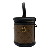 ルイ・ヴィトン LOUIS VUITTON カンヌ M43986 ブラウン モノグラムリバース/レザー レディース ハンドバッグ