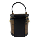 ルイ・ヴィトン LOUIS VUITTON カンヌ M43986 ブラウン モノグラムリバース/レザー レディース ハンドバッグ