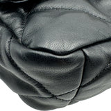 シャネル CHANEL CHANEL19バッグ AS1160 30番台 ブラック シルバー/ゴールド金具 シャイニーラムスキン レディース ショルダーバッグ