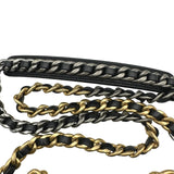 シャネル CHANEL CHANEL19バッグ AS1160 30番台 ブラック シルバー/ゴールド金具 シャイニーラムスキン レディース ショルダーバッグ