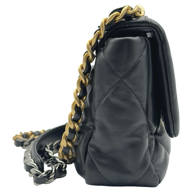 シャネル CHANEL CHANEL19バッグ AS1160 30番台 ブラック シルバー