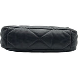 シャネル CHANEL CHANEL19バッグ AS1160 30番台 ブラック シルバー/ゴールド金具 シャイニーラムスキン レディース ショルダーバッグ