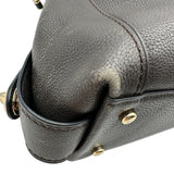 コーチ COACH イーディーショルダーバッグ31 57125 グレー ポリッシュドぺブルレザー レディース ショルダーバッグ