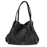 コーチ COACH イーディーショルダーバッグ31 57125 グレー ポリッシュドぺブルレザー レディース ショルダーバッグ