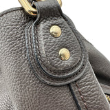 コーチ COACH イーディーショルダーバッグ31 57125 グレー ポリッシュドぺブルレザー レディース ショルダーバッグ