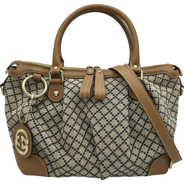 グッチ GUCCI ディアマンテスーキートートバッグ 247902 ベージュ