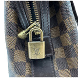 ルイ・ヴィトン LOUIS VUITTON チェルシー N51119 ブラウン ダミエ/レザー レディース トートバッグ